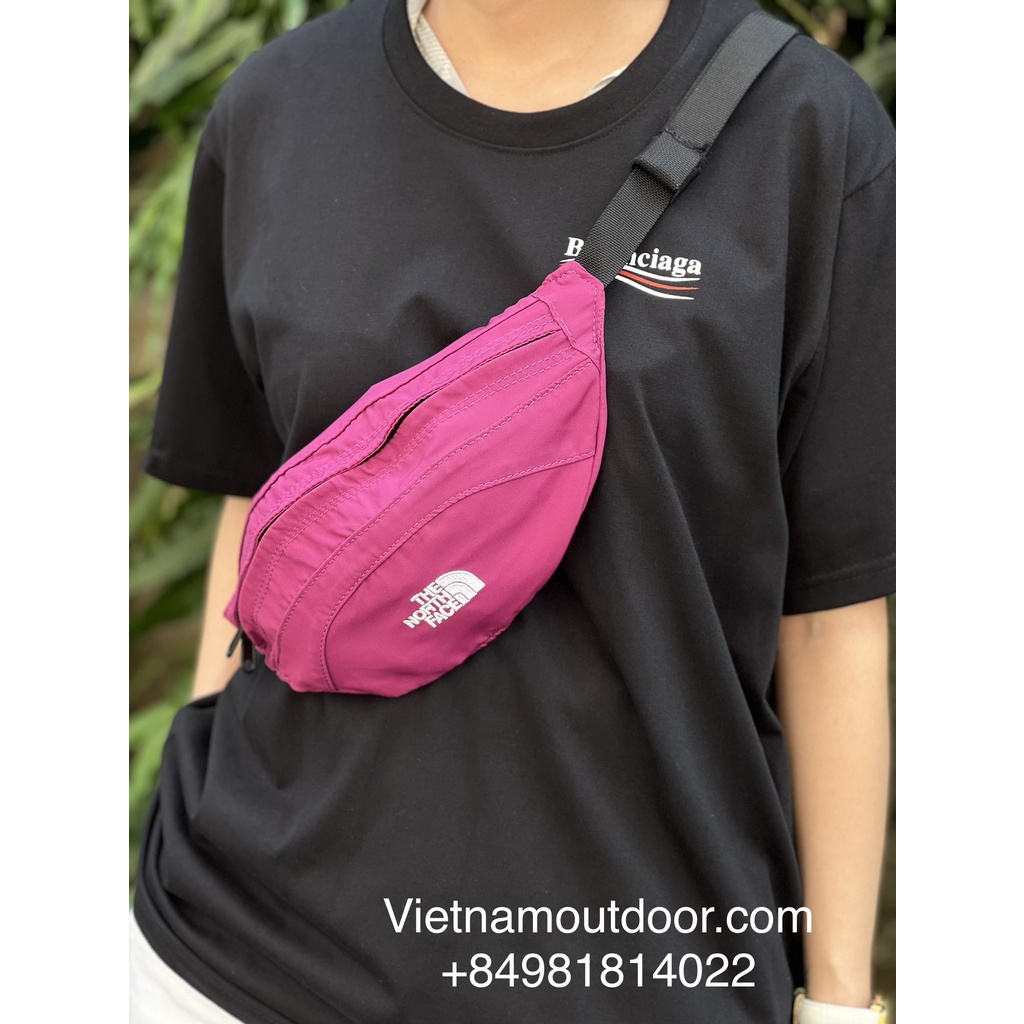 Túi Đeo Chéo 1 Quai Logo THE NORTH FACE - Túi Bao Tử Đeo Bụng Thời Trang [ HÀNG XUẤT DƯ ]