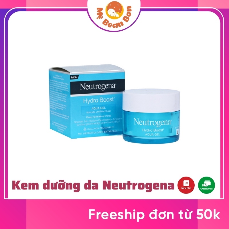 Kem dưỡng da Neutrogena Hydro Boost Water Gel (da dầu)/Gel Cream (da khô), (48g)