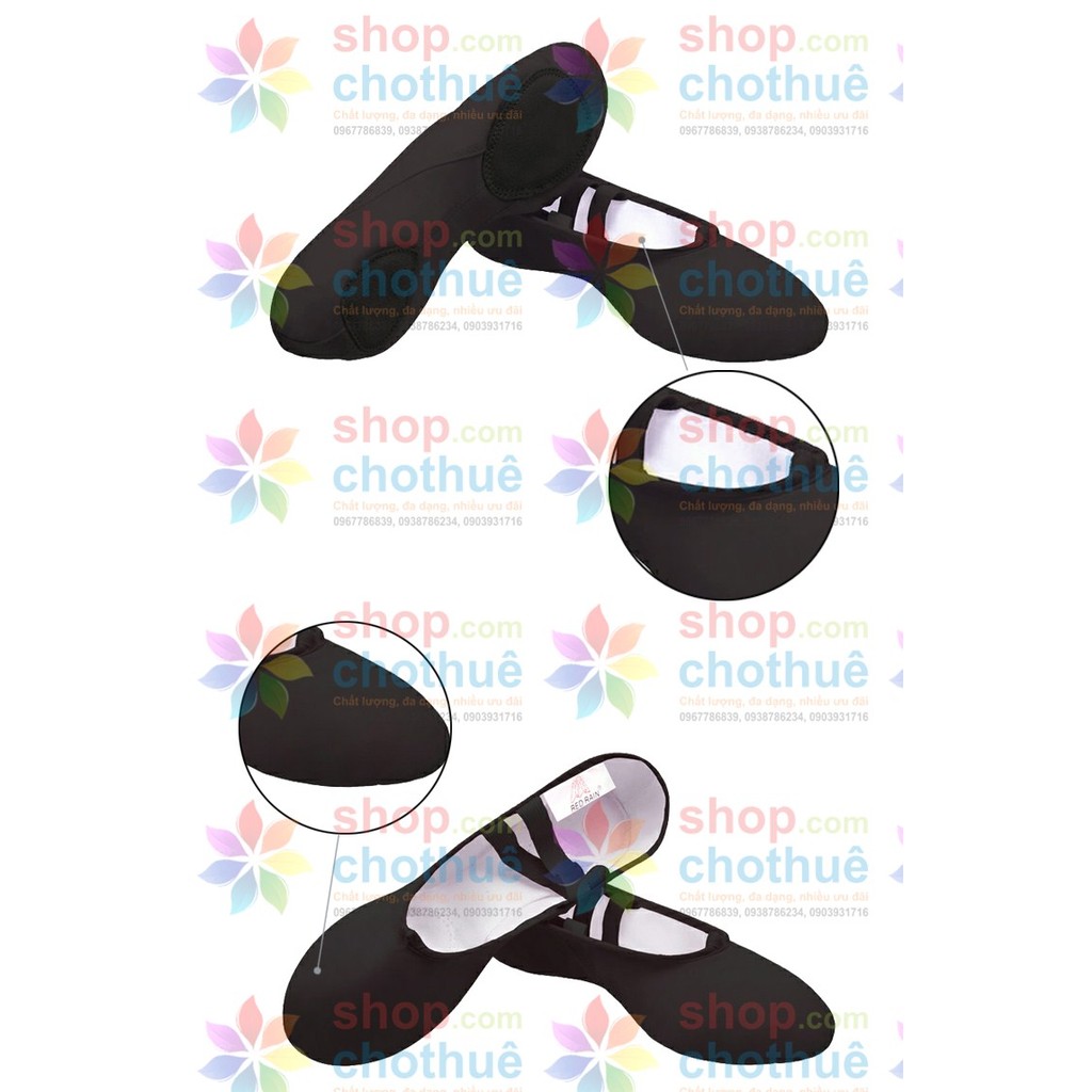 Giày Múa Đế Bệt Mũi Mềm - Màu Hồng phấn | BigBuy360 - bigbuy360.vn