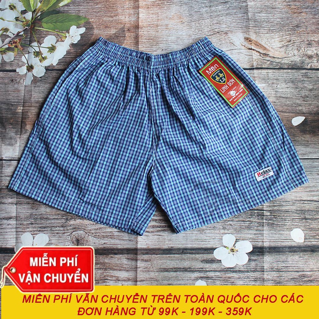 Quần Đùi Nam Caro Có túi- Mặc nhà BM.02