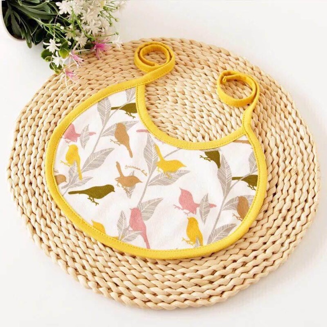 ninikids: Yếm cotton buộc dây xk Nhật