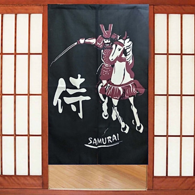 Màn rèm noren Nhật Bản  85x140cm -  Samurai