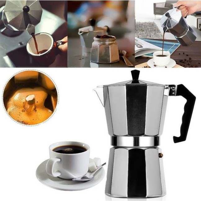 Ấm pha cà phê Moka Pot (1-3 ly) ☘️ FREESHIP ☘️