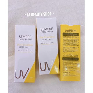 KEM CHỐNG NẮNG GEO LAMY SEMPRE HAPPY & PLEASE SKIN FIT SUNBLOCK SPF50+ PA+++