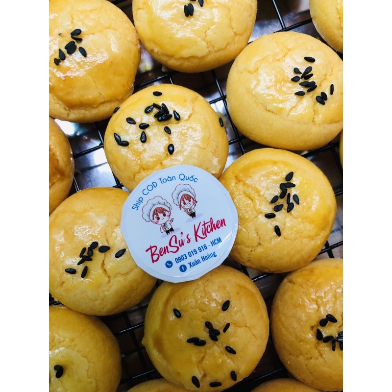 Bánh quy Cookie trứng muối phô mai