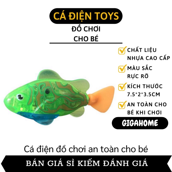 Đồ chơi   GIÁ VỐN]  Cá điện đồ chơi được làm từ nhựa cao cấp, không chứa chất độc hại, không ảnh hưởng tới sức khỏe 66