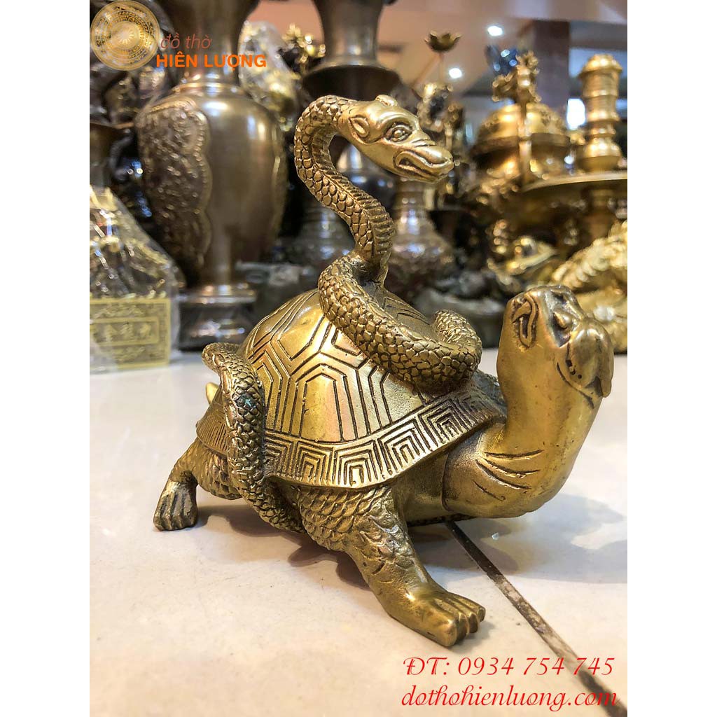 Huyền Vũ - Rùa Cõng Rắn Bằng Đồng