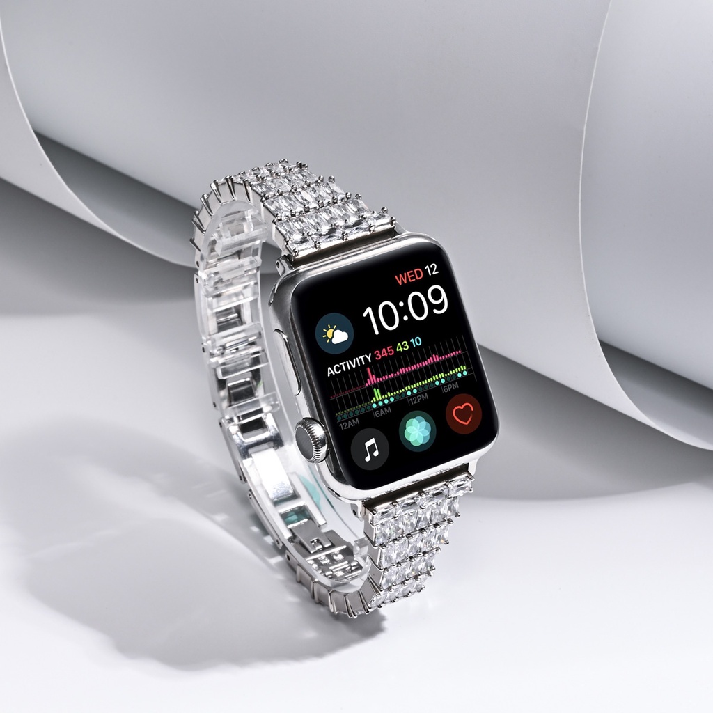Dây Đeo Đồng Hồ Bằng Thép Không Gỉ Dành Cho Apple Watch Series 8 7 6 SE 5 4 3 Iwatch 41mm 45Mm 40Mm 44Mm 38Mm 42Mm