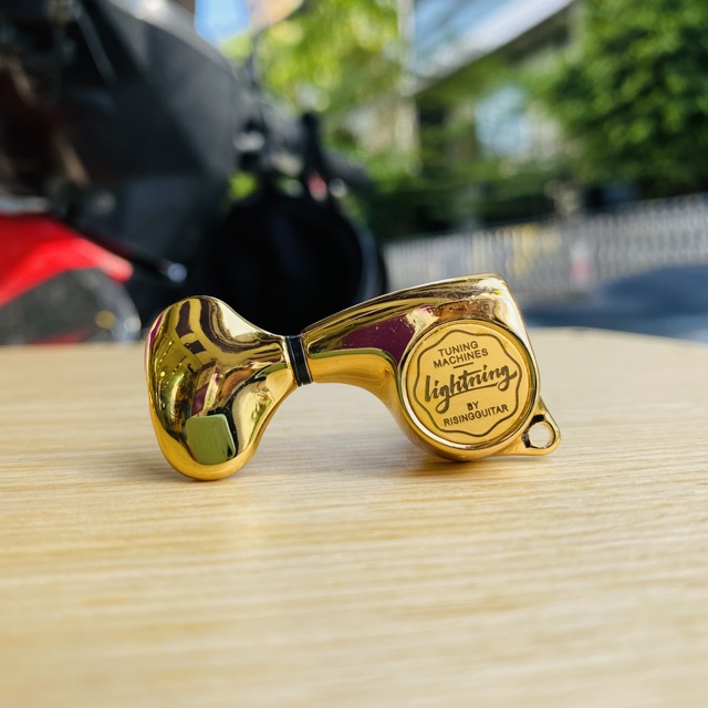 KHOÁ ĐÀN GUITAR ACOUSTIC CAO CẤP LIGHTNING - KHÓA MẠ NIKEN CHỐNG RỈ