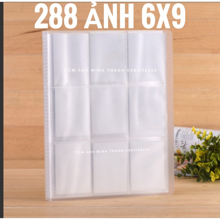 Album ảnh 6x9 đựng được 288 ảnh