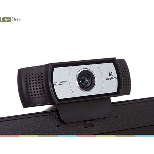 Webcam Logitech C930E, Tự Động Lấy Nét, Tự Động Căn Chỉnh Ánh Sáng, Tốc Độ Khung Hình 30fps