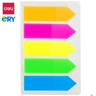 [COMBO 3/1] Note Phân Trang DELI 100 Tờ - 5 Màu Nổi Bật - Đánh Dấu Sổ Tay, Tài Liệu-A10602/9064