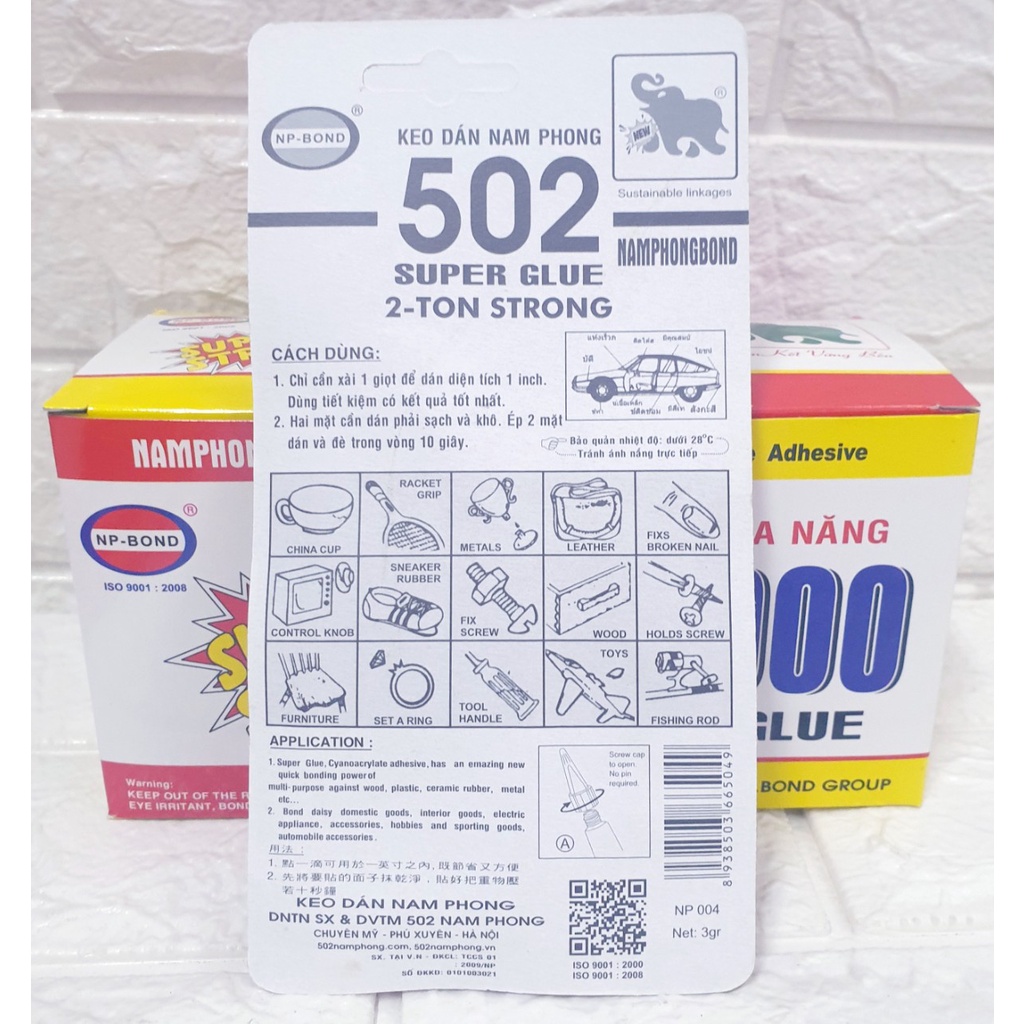 Keo 502 Hủ Tròn 100gram dính siêu tốt (hàng loại 1 - chịu nước cực tốt)