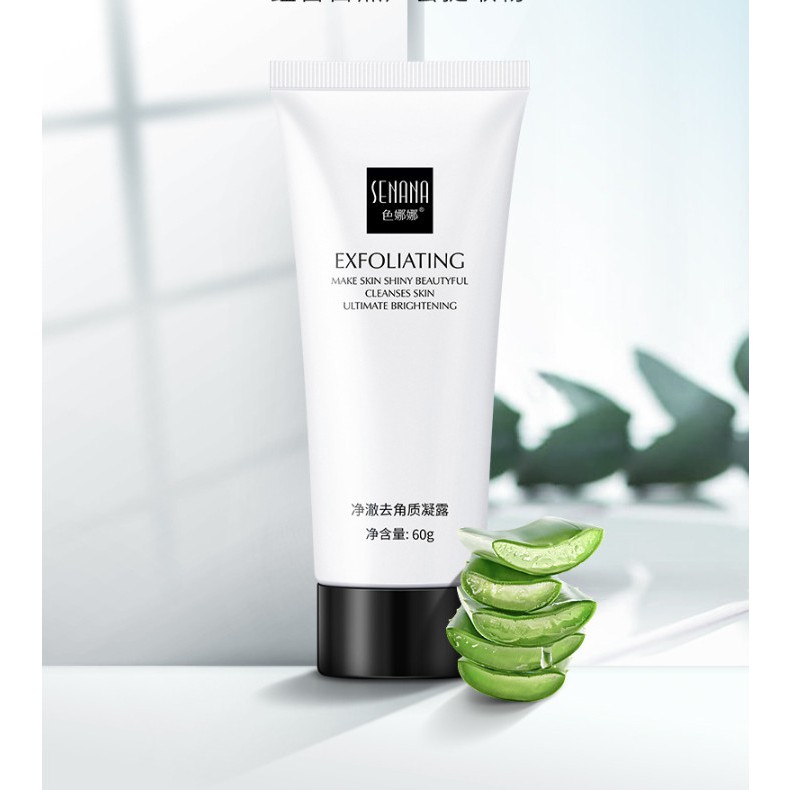 Sữa Rữa Mặt SENANA Tẩy Tế Bào Chết EXFOLIATING 60g Auth Nội Địa | BigBuy360 - bigbuy360.vn