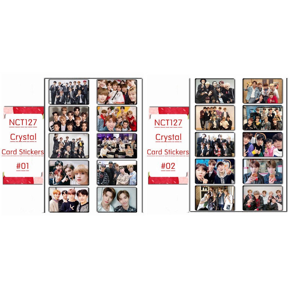 Bộ 10 Thẻ Ảnh Nhóm Nhạc Kpop Nct127