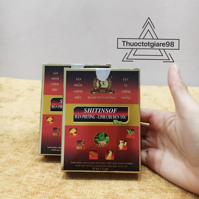 Dầu gội SHITINSOF - Hán Phương Linh Chi đen tóc