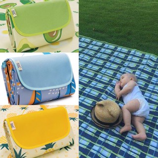Ninikids: Thảm picnic đi du lịch 145 x200cm và 195*200cm ( hàng loại 1 không bong chốn cũg thấm )