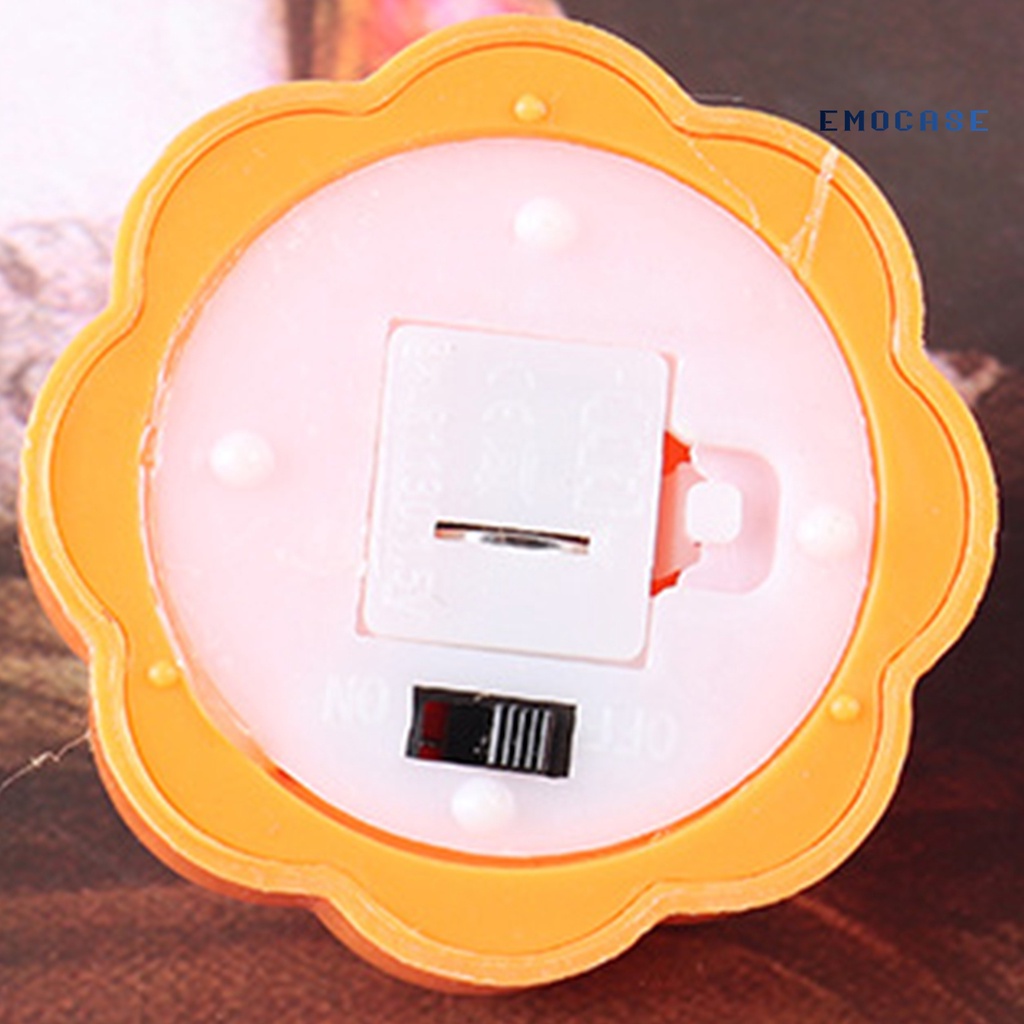 Đèn LED Hình Quả Bí Ngô Bằng Nhựa Thân Thiện Với Môi Trường Trang Trí Nhà Cửa