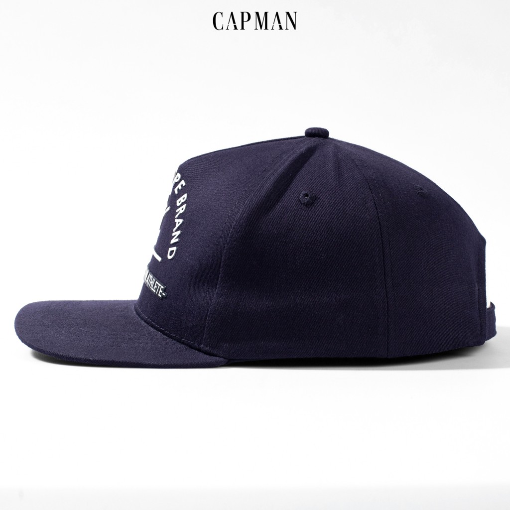 Mũ lưỡi trai CAPMAN chính hãng full box, nón kết nam snapback CM03 màu tím