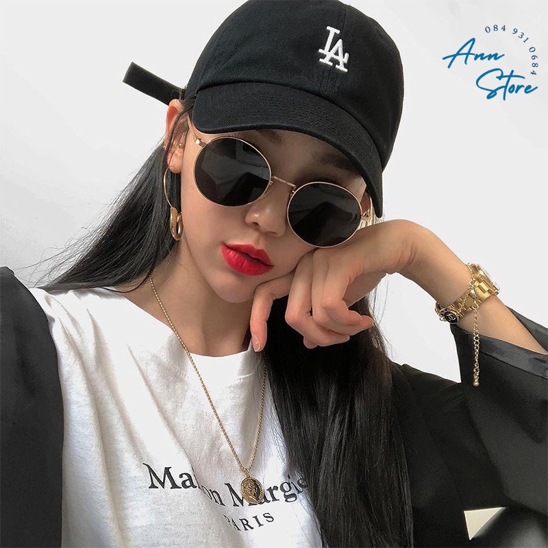 [Mã FAMARAL1 giảm 10K đơn 50K]Mũ lưỡi trai LA xanh siêu hot, hàng QCCC full tag, phom mũ chuẩn đẹp, mẫu mới nhất 2022