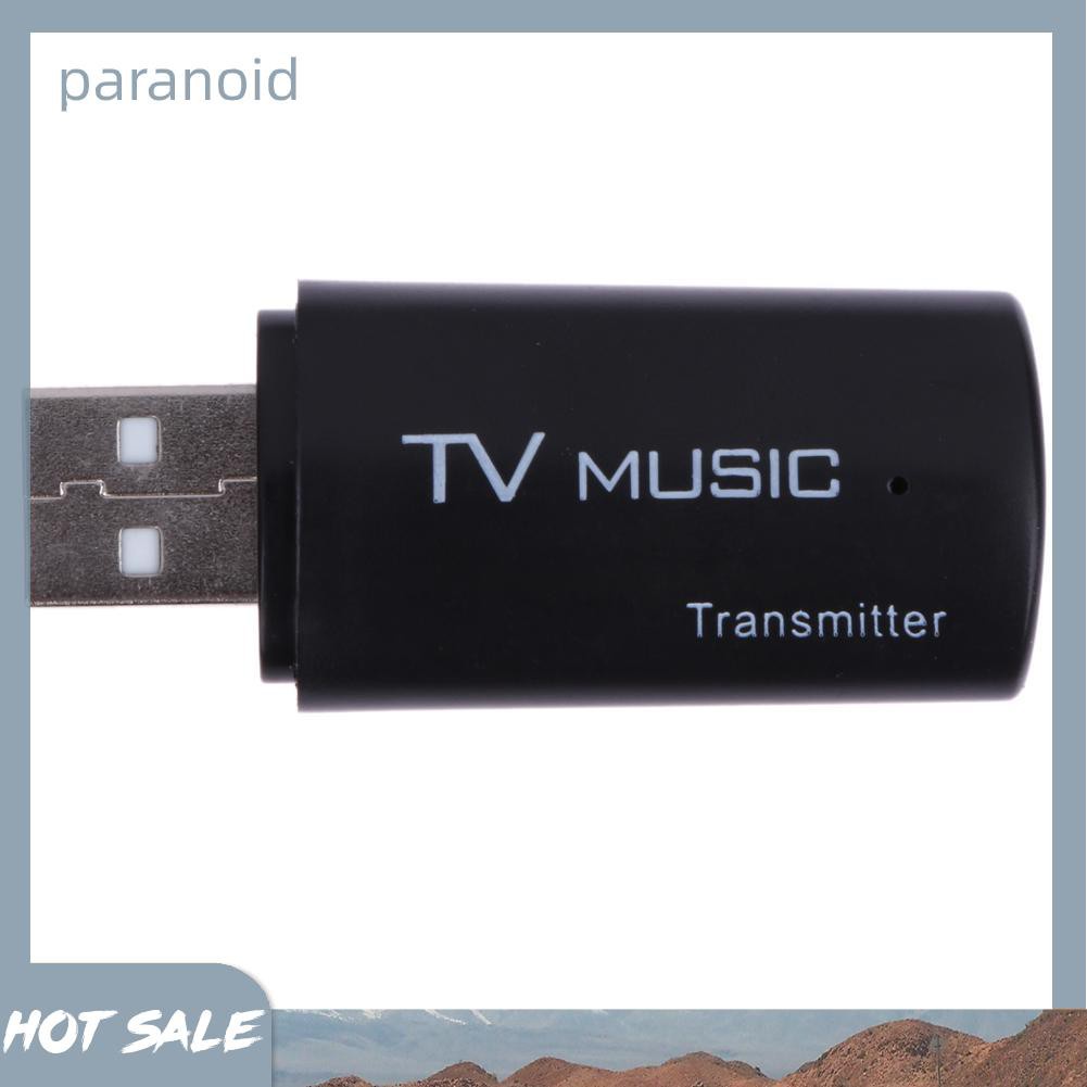 Usb Thu Phát Tín Hiệu Âm Thanh Bluetooth Giắc Cắm 3.5mm Cho TV PC