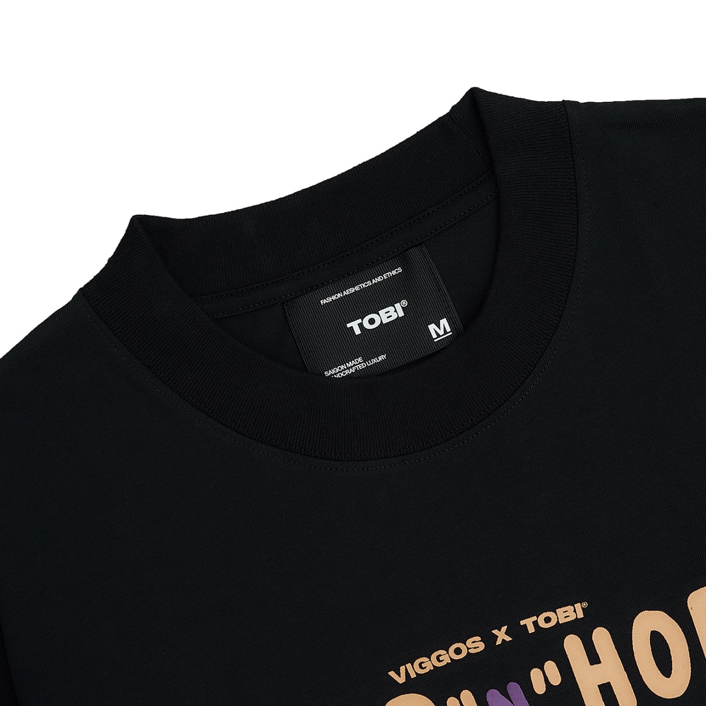 Áo thun tay lỡ HIPnHOP TOBI