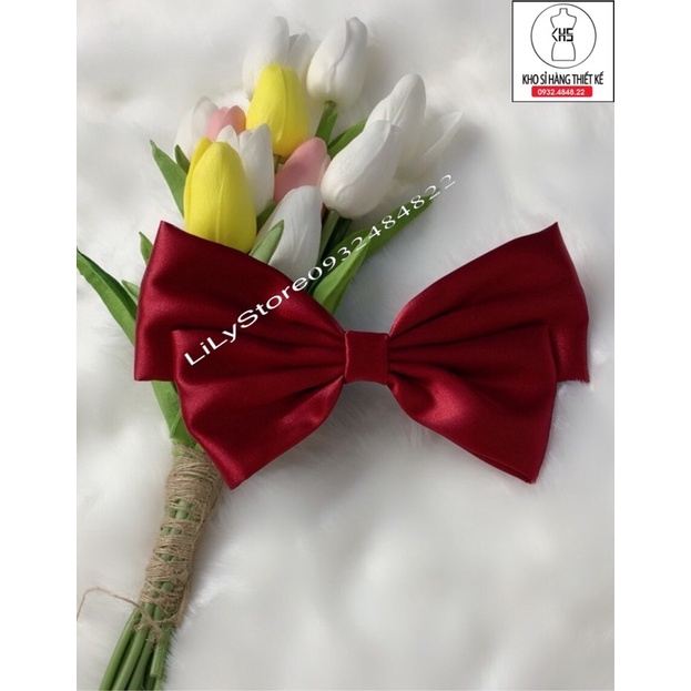 KẸP TÓC NƠ SIÊU DỄ THƯƠNG( ẢNH THẬT DO CHỦ SHOP TỰ CHỤP 10000%)