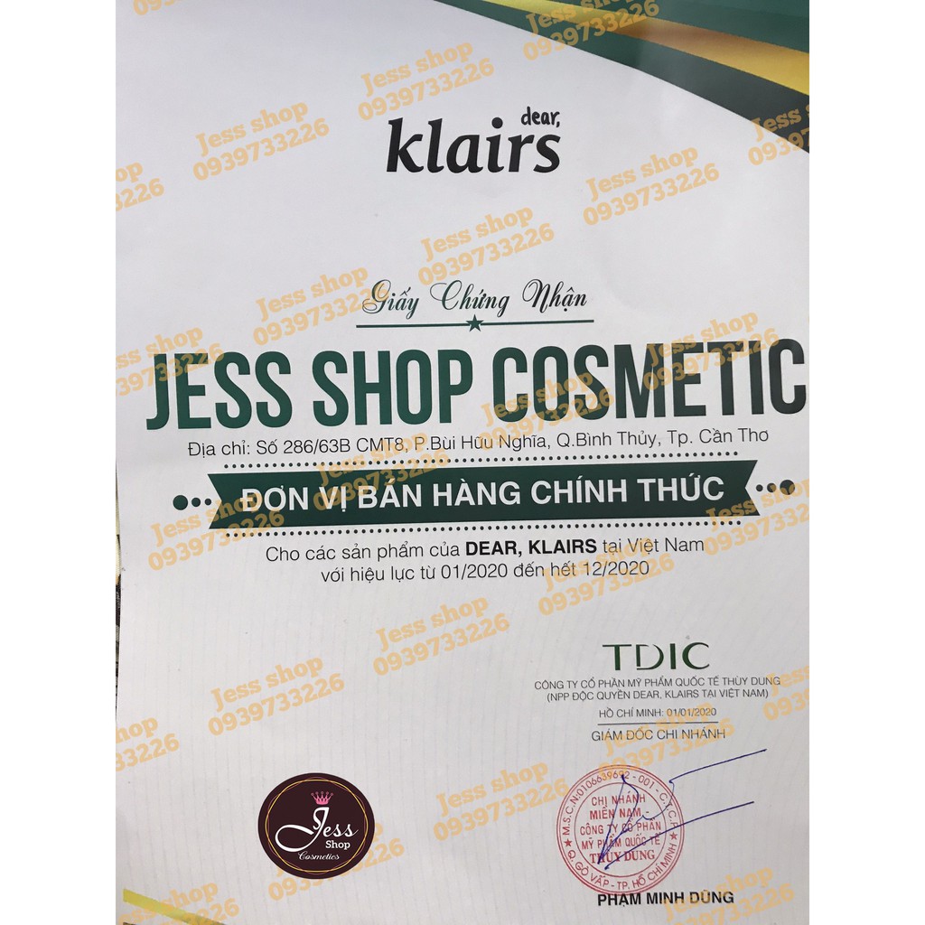 Nước Hoa Hồng Klairs Supple Preparation Toner 180ml | BigBuy360 - bigbuy360.vn