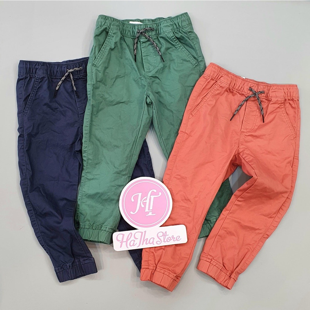 Quần kaki dài, quần jogger cho bé trai