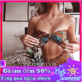 Bộ đồ bơi 2 mảnh bikini cho nữ thiết kế 2 dây gợi cảm