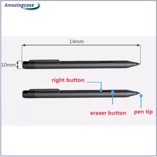 Surface Smart Stylus Pen for Microsoft Surface 3 Pro 5,4,3, Go, Book, Laptop