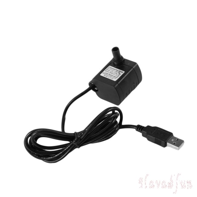 Máy Bơm Nước Mini Cho Bể Cá 3w Usb-1020 Dc3.5V-9V