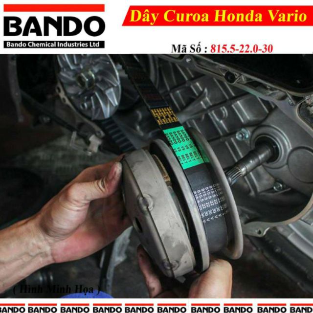 Dây Curoa Honda Vario 150cc Hiệu Bando Thái Lan