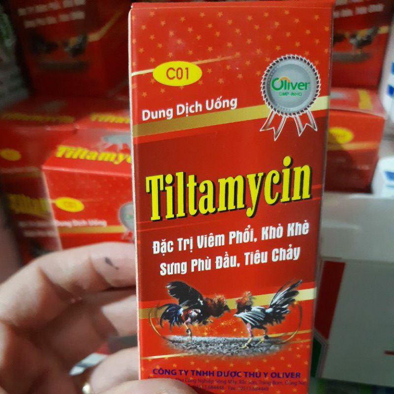 Dung dịch uống gà chọi Tiltamycin 10ml