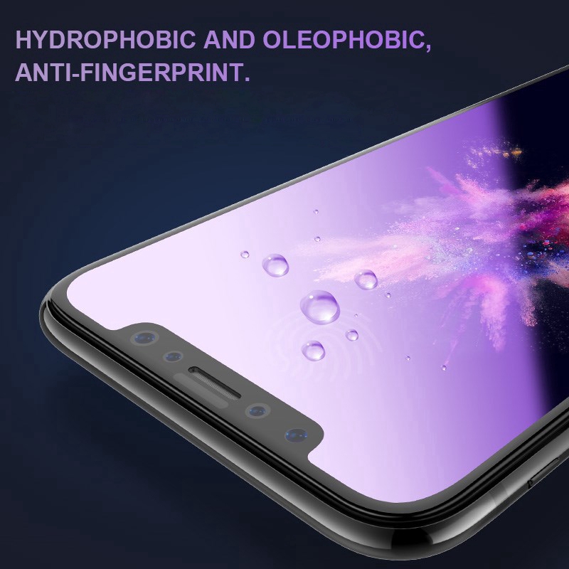 [DS] Kính Cường Lực Bảo Vệ Màn Hình Chống Tia Sáng Xanh Cho Iphone 11 Pro Max Xr Xs/3D Iphone 8 7 6 6s Plus