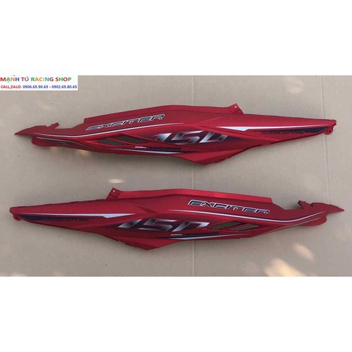 Ốp sườn và bửng độ cho Exciter 150 kiểu DUCATI - 000634