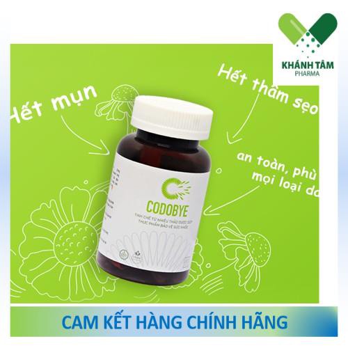 Viên uống CODOBYE - Ngừa mụn, kiềm dầu, kiểm soát nhờn _Khánh Tâm