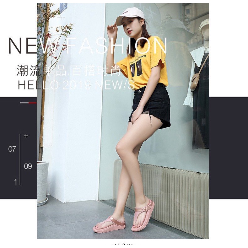 Dép xỏ ngón kẹp nữ đi êm chân bền nhẹ đủ 4 màu siêu hot 2022