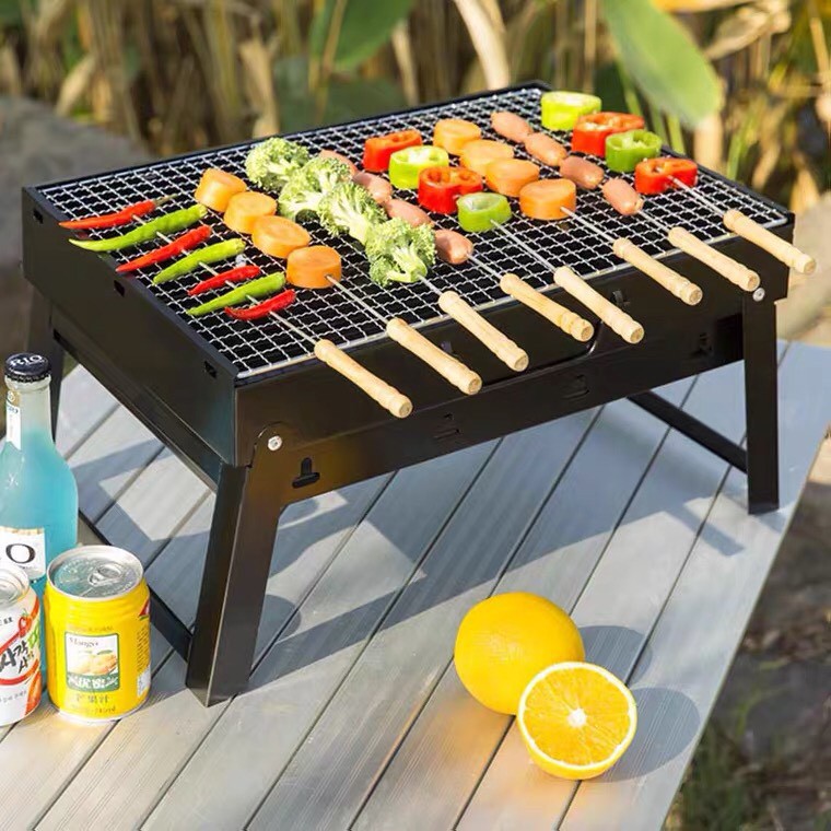 Bếp nướng than hoa không khói BBQ ngoài trời cao cấp T372