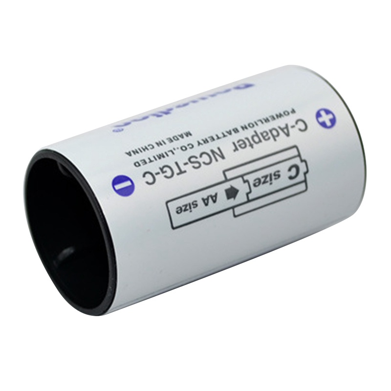 Bộ chuyển đổi pin Powerlion C kích thước AA sang pin AA - Bộ 4 cái