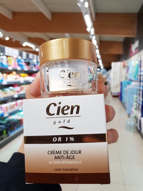 KEM DƯỠNG CHỐNG LÃO HÓA TỪ TINH CHẤT VÀNG CIEN GOLD CRÈME ANTI-ÂGE 50ML