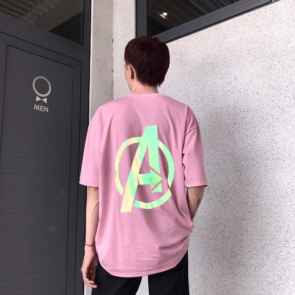 [Mã FADIRECT20 giảm 20K đơn từ 150K] &lt; TẶNG GIẤY THƠM &gt; Áo Thun Phản Quang 7 Màu Avengers - 100% COTTON [ Form UNISEX ]