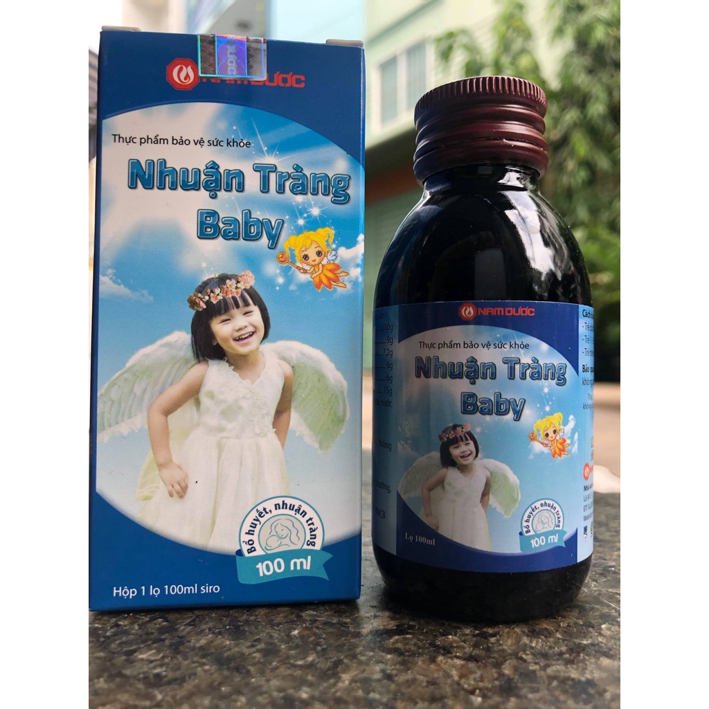 Nhuận Tràng Baby Nam Dược chai 100ml Siro