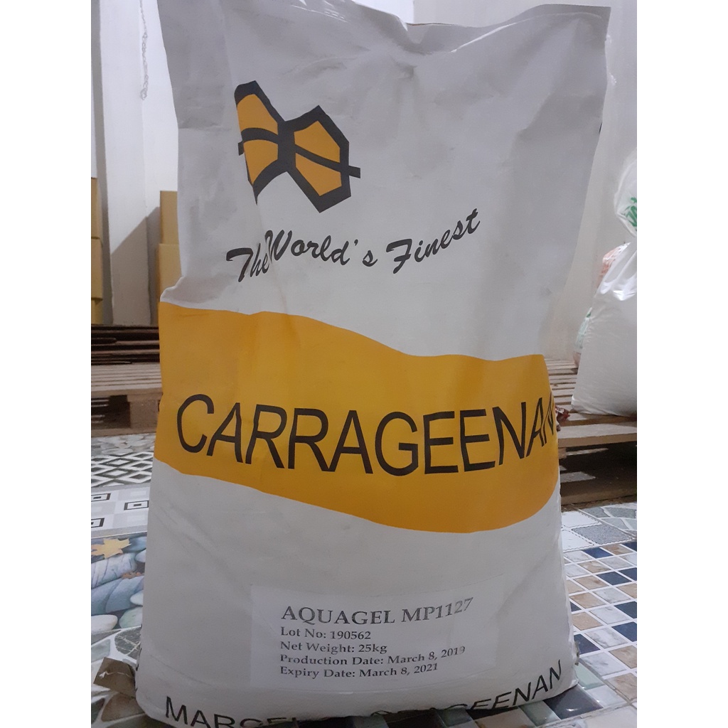 CARRAGEENAN 1KG_ Phụ gia tạo kêt dính, dẻo cho thịt,giò, chả cá..