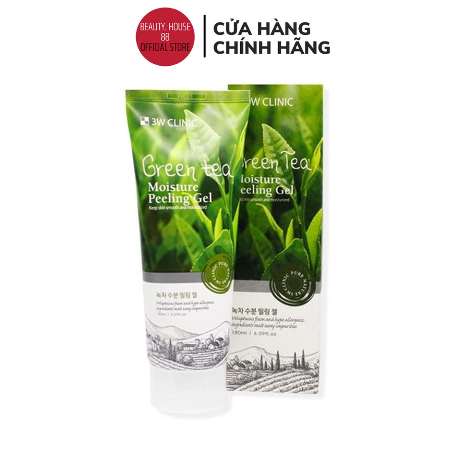 Sữa Rửa Mặt Trà Xanh 3W Clinic Green Tea Cleansing Foam 100ml