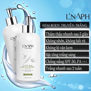 Kem dưỡng trắng body l’naph hàn quốc