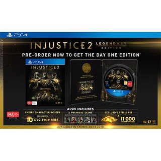 Đĩa Game PS4: Injustice 2 Legendary Edition