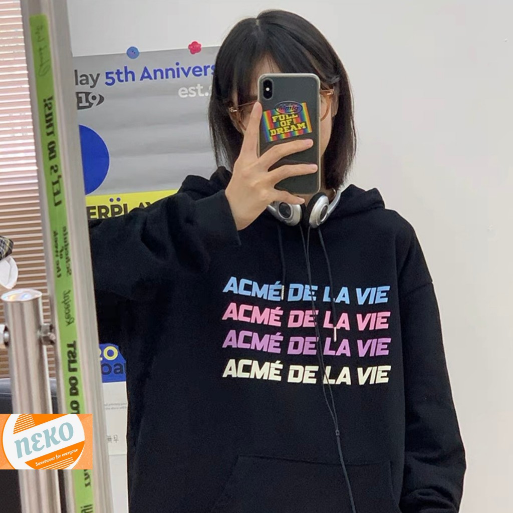 Áo khoác Hoodie Acmé nỉ form rộng Unisex AHD 05
