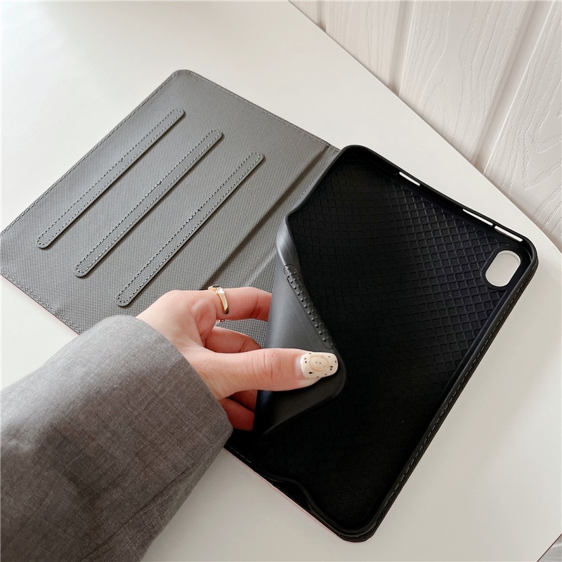 Ốp Máy Tính Bảng Da PU Có Đế Cho iPad Mini /Air 1 2/Pro 9.7/4th 5th 6th 2017 2018/7th 8th 9th Gen 2019 2020 2021