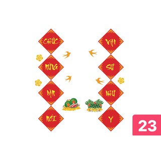 Decal trang trí tết MS18-24